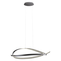 Redo 01-3617 - LED Stmívatelný lustr na lanku IMPULS LED/38W/230V černá 01-3617