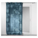Tmavě modrá voálová záclona 140x280 cm Esquisse – douceur d'intérieur