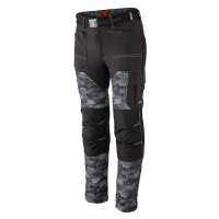 Pracovní kalhoty PREDATOR TROUSERS, černá/šedá