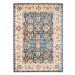 Modrý vintage koberec v orientálním stylu