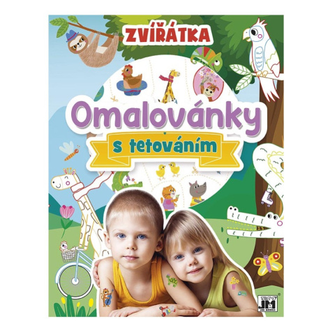 JIRI MODELS Omalovánky s tetováním Zvířátka 1 ks JM - Jiří Models