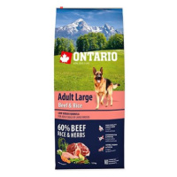 Ontario Adult Large Beef & Rice 12 kg