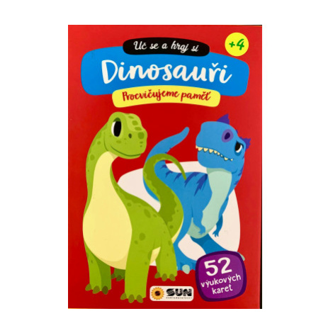 Uč se hraj si - Dinosauři  - 52 výukových karet SUN