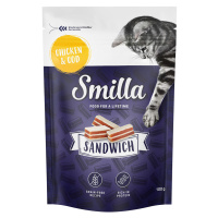 Smilla Sandwich Snack kuře a treska - Výhodné balení 3 x 100 g