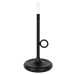 Venkovní stolní lampa černá včetně LED s dobíjecím dotykovým stmívačem - Sjarel