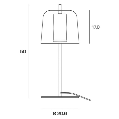 miloox by Sforzin Stolní lampa Frida, zlatá, vnější stínidlo písková