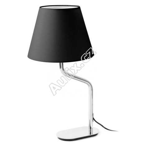 ETERNA chrom/černá stolní lampa - FARO