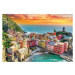 Trefl Prime puzzle 1500 UFT - Romantický západ slunce: Vernazza, Ligurie, Itálie