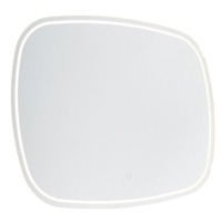 Moderní koupelnové zrcadlo 60x80 cm vč. LED s dotykovým stmívačem IP44 - Miral