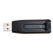 Verbatim USB flash disk, USB 3.0, 64GB, V3, Store N Go, černý, 49174, USB A, s výsuvným konektor