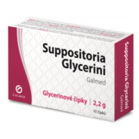 Suppositoria Glycerini čípky 10x2.2g Galmed