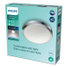 LED Koupelnové stropní přisazené svítidlo Philips DORIS CL257 8718699777258 17W 1700lm 4000K IP4