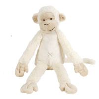 HAPPY HORSE - Opička Mickey n.1 krémová velikost: 28 cm