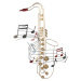 Signes Grimalt Saxofon Nástěnný Ornament Béžová