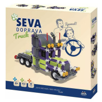 SEVA DOPRAVA Truck polytechnická STAVEBNICE 402 dílků
