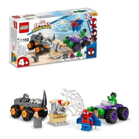 Lego Marvel 10782 Hulk vs. Rhino - souboj džípů
