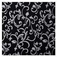 Lenoška černobílá textil
