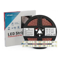 LED pásek 12W/m PRO 5Y 24V 128 LED/m 2835 SMD neutrální bílá RA90