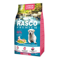 Granule RASCO Premium Junior Large kuře s rýží 3 kg