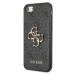 Guess PU 4G Metal Logo kryt iPhone 7/8/SE (20/22) šedý