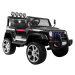 Ramiz Jeep Raptor 4x4, kožená sedačka, 2 místné černé S2388