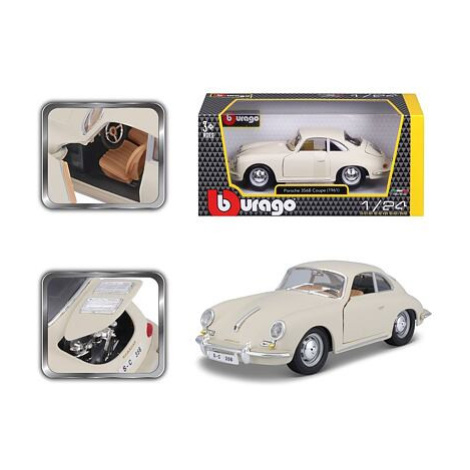 Bburago 1:24 Porsche 356B Coupe (1961) Ivory