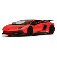 Burago lamborghini aventador sv coupe red 1:24