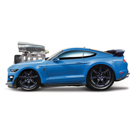 MAISTO - Muscle Machines - 2020 Mustang Shelby GT500, modrá, 1:64