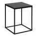 Hector Mramorový odkládací stolek Laval 45 cm černý