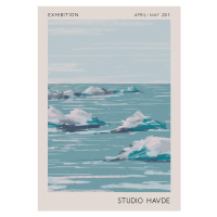 Ilustrace Studio Havde Seascape, Studio Collection, 26.7 × 40 cm