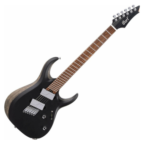 Cort X700 Mutility Black Satin Multiscale elektrická kytara