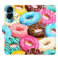 iSaprio Flip pouzdro Donuts Pattern 02 pro Honor 90 Lite 5G