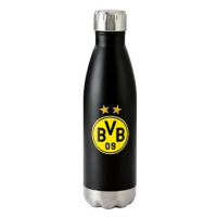 FotbalFans Termoska Borussia Dortmund FC, černá, znak BVB, nerez, 500 ml