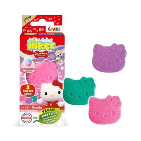 INKEE - Mini pack šumivá bomba - Hello Kitty