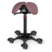 Sedlová židle Salli SwingFit Barva čalounění: Syntetická kůže - starorůžová #9532, Konstrukce: č