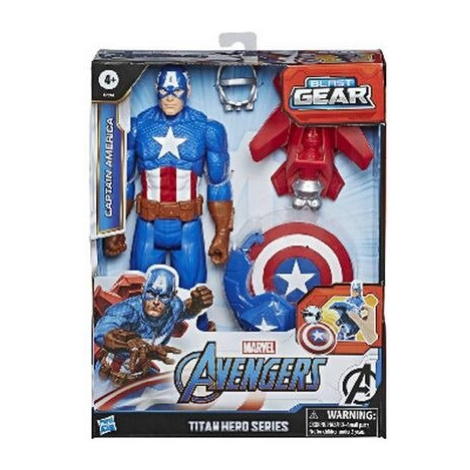 Avengers figurka Capitan America s Power FX přislušenstvím Hasbro