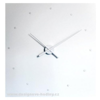 Designové nástěnné hodiny NOMON OJ bílé 80cm
