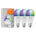 Ledvance SADA 3x LED RGBW Stmívatelná žárovka SMART+ E27/9,5W/230V 2700K-6500K - Ledvance
