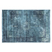 Estila Klasický obdélníkový koberec Cassio modré barvy s orientálním ornamentálním vzorem 200x29