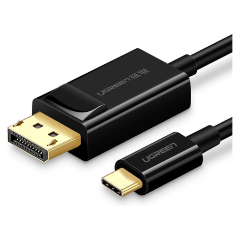 UGREEN USB-C/DisplayPort kabel, 1,5 metru, černý