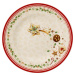 Béžový porcelánový talíř s vánočním motivem Villeroy & Boch Falling Stars, ø 21,5 cm