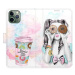 iSaprio flip pouzdro Donut Worry Girl pro iPhone 11 Pro