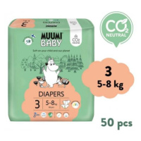 Muumi Baby 3 Midi 5-8 kg (50 ks), eko plenky