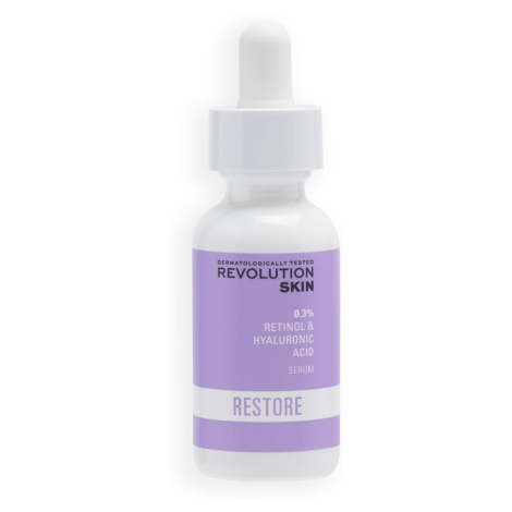 Revolution Skincare 0.3% Retinol with Vitamins & Hyaluronic Acid sérum 30 ml