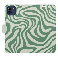 iSaprio Flip pouzdro Zebra Green 02 pro Samsung Galaxy A03