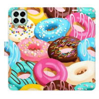 iSaprio flip pouzdro Donuts Pattern 02 pro Samsung Galaxy M53 5G