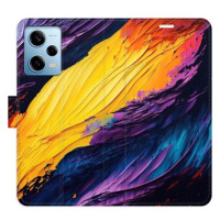 iSaprio flip pouzdro Fire Paint pro Xiaomi Redmi Note 12 Pro 5G / Poco X5 Pro 5G