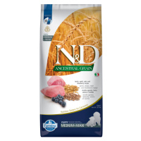 N&D Ancestral Grain Dog Puppy Medium/Maxi Lamb&Blueberry 12kg