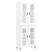 vidaXL Skříň highboard bílá 69,5 x 34 x 180 cm kompozitní dřevo