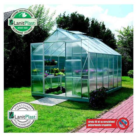 Polykarbonátový skleník VITAVIA URANUS 9900, PC 6 mm, stříbrný LG187 Vitavia Garden